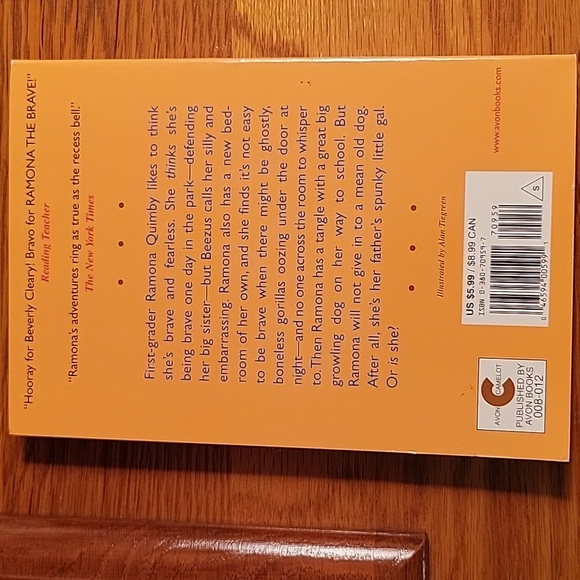 Children's Book: Ramona The Brave - Picture 2 of 9